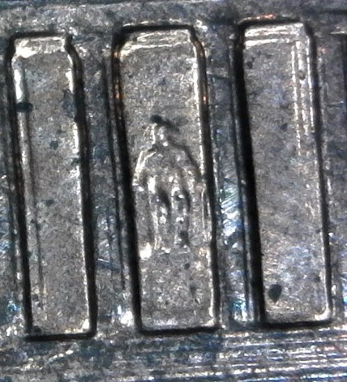 2005-P-Lincoln-Memorial-Cent-With-Nice-Column-Bar-DDR-To-The-Right
